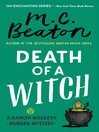 Cover image for Death of a Witch